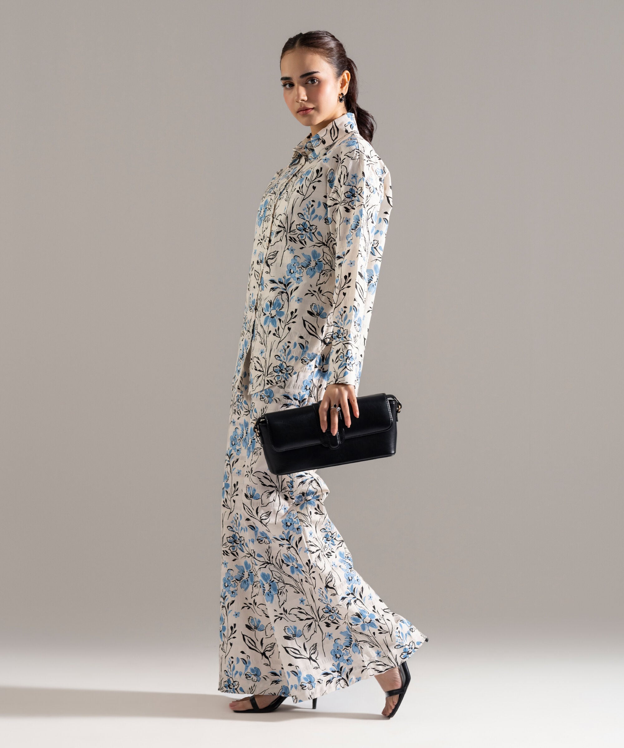 2 Piece - Printed Seersucker Suit PEW2CASTV817