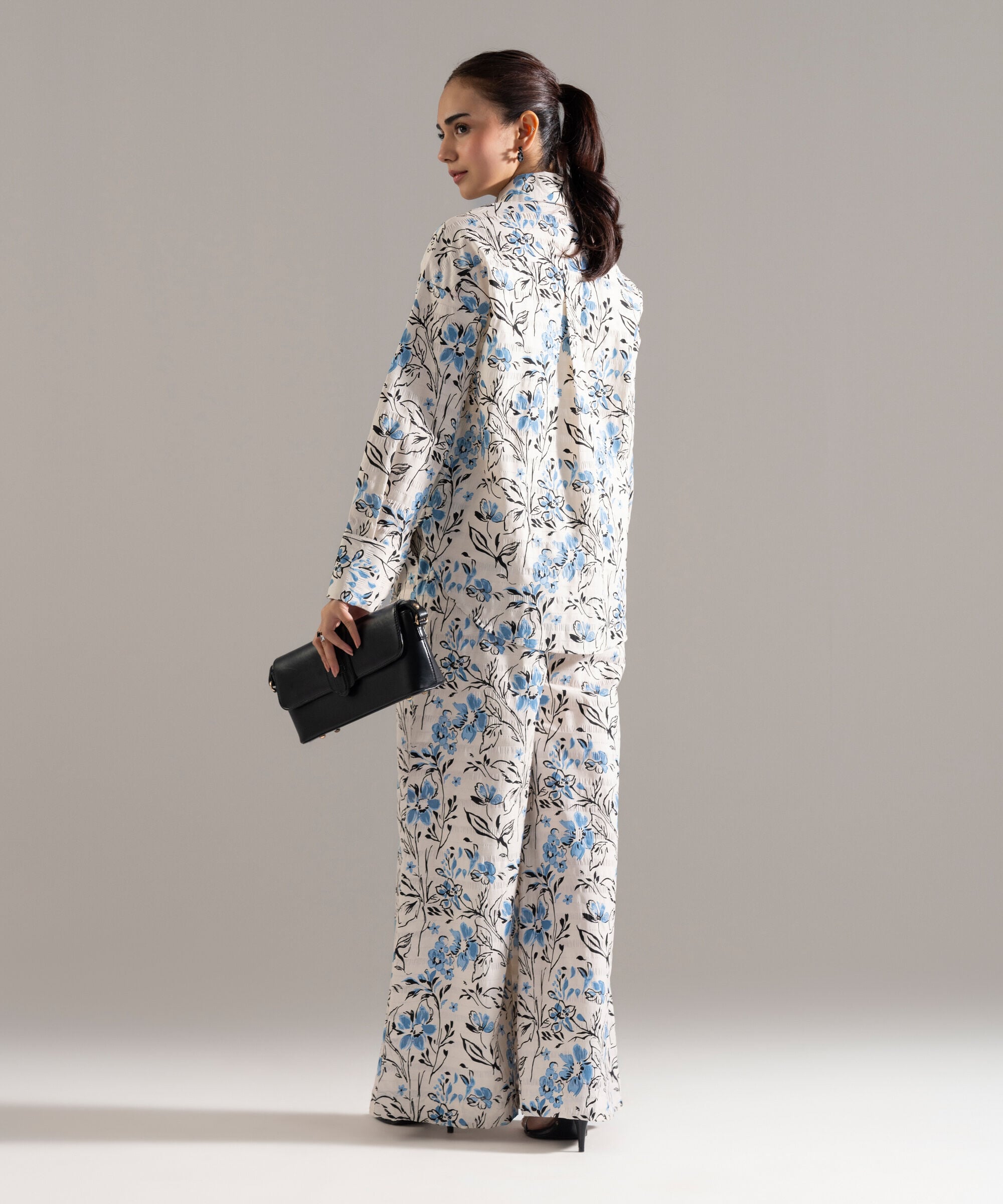 2 Piece - Printed Seersucker Suit PEW2CASTV817