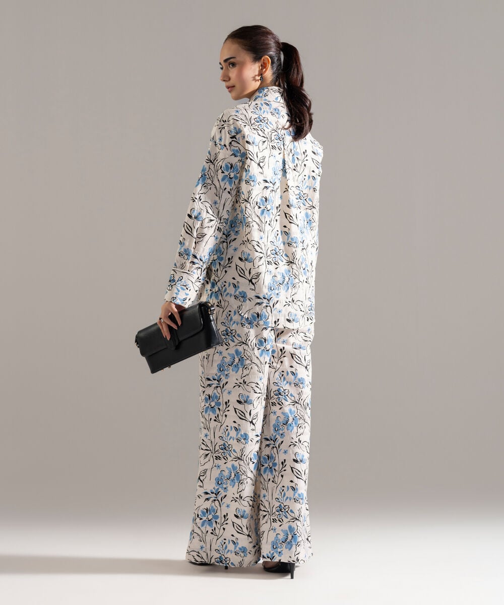 2 Piece - Printed Seersucker Suit PEW2CASTV817