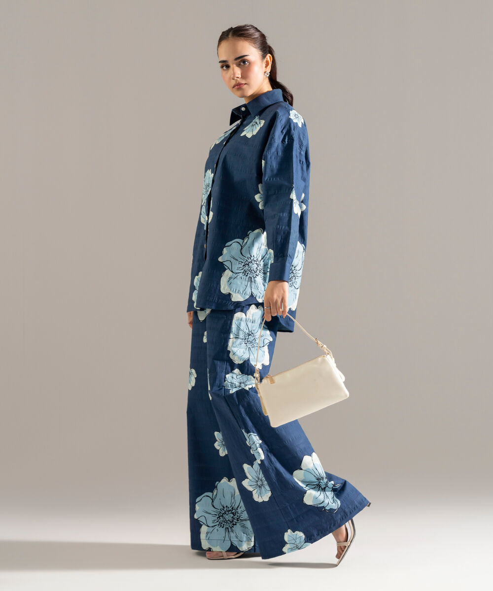 2 Piece - Printed Seersucker Suit PEW2CASTV819