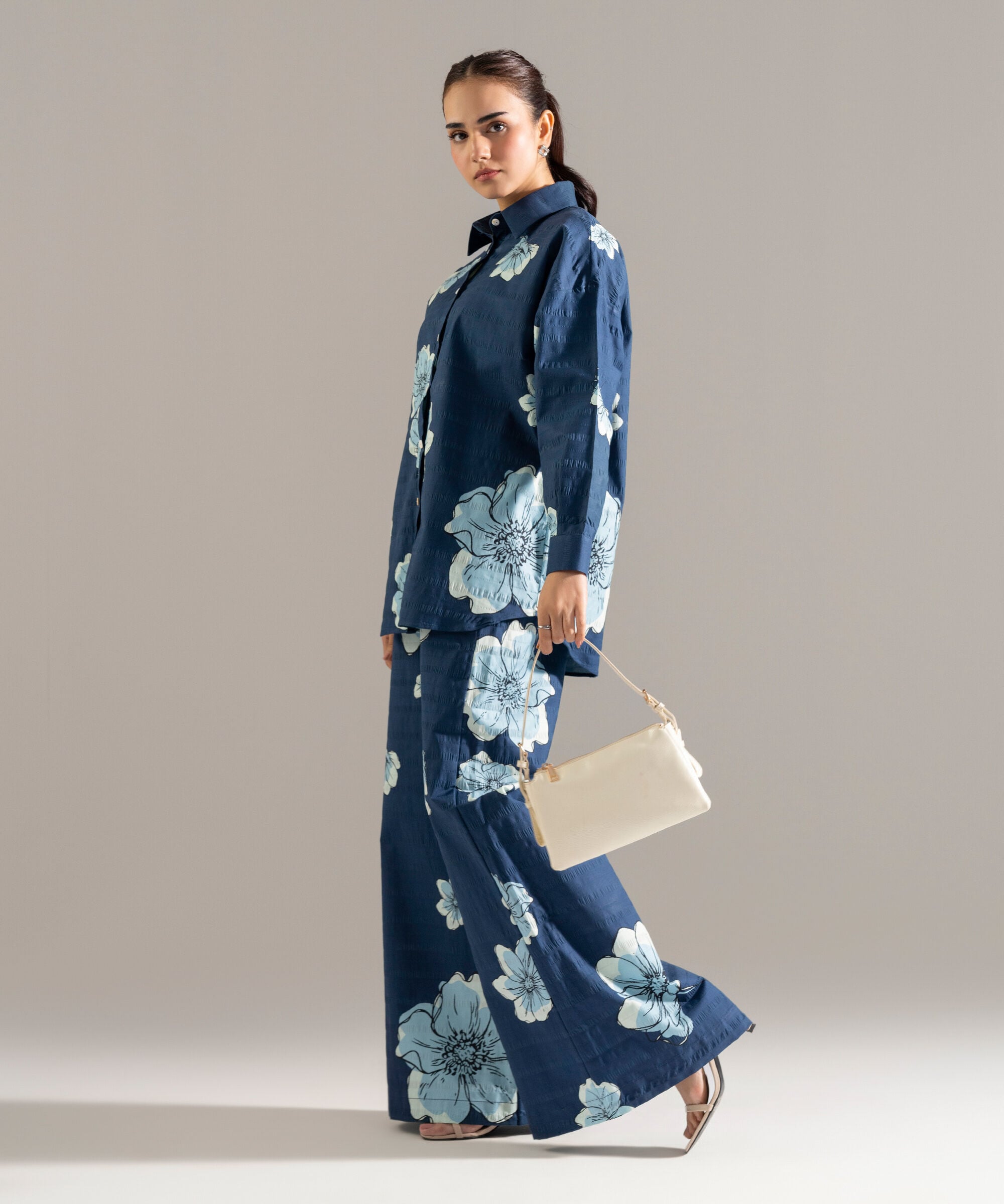 2 Piece - Printed Seersucker Suit PEW2CASTV819