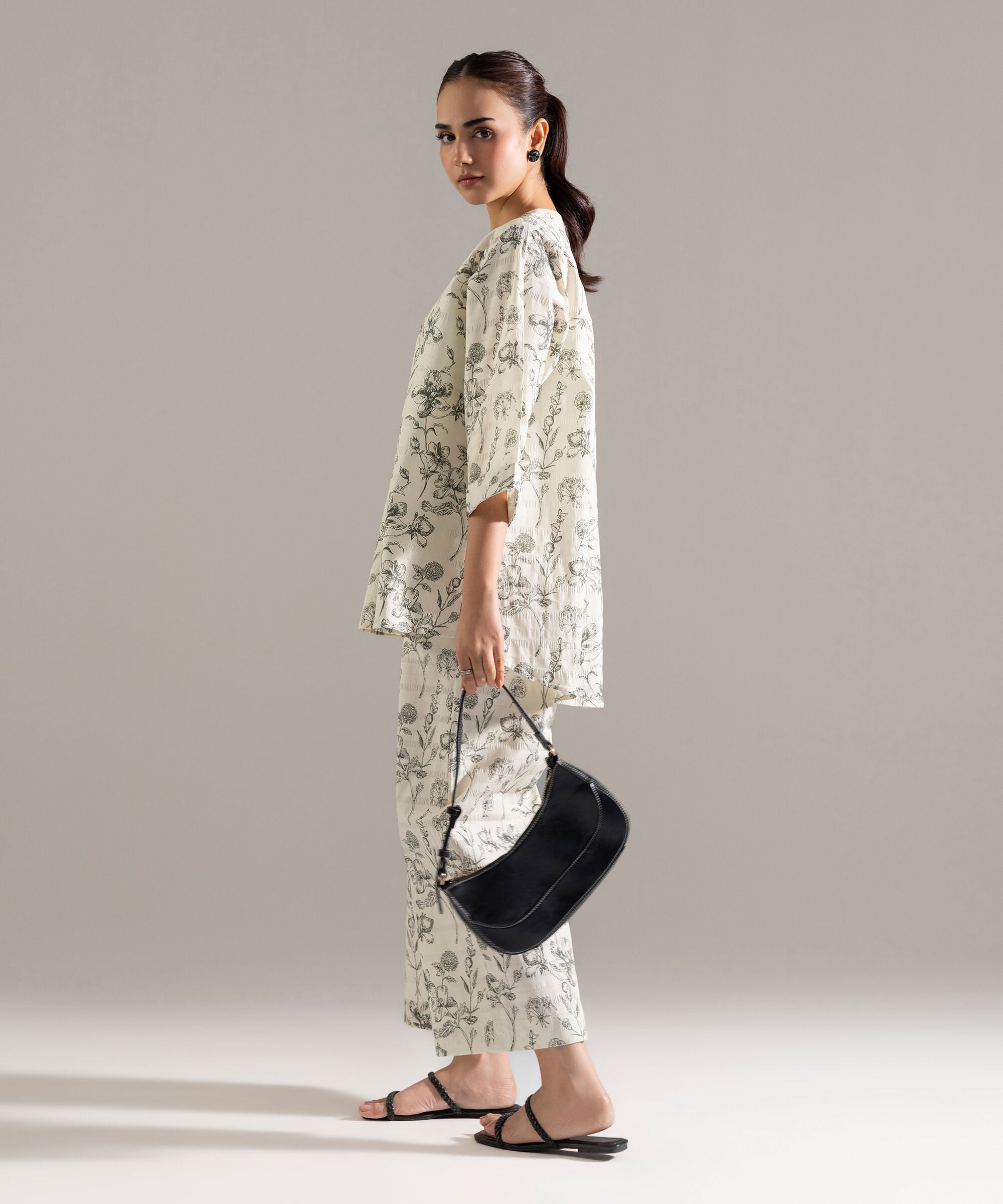2 Piece - Printed Seersucker Suit PEW2CASTV821