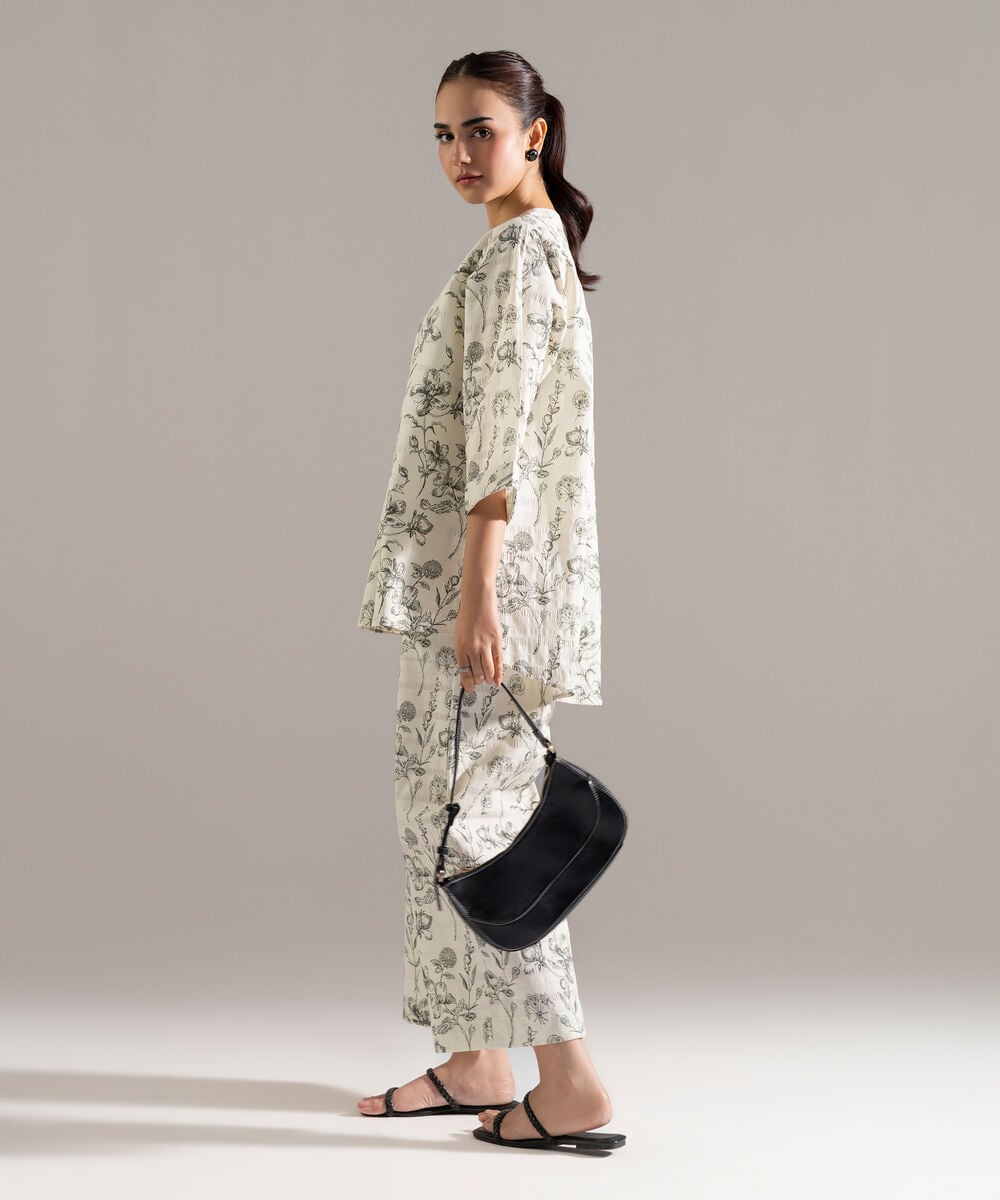 2 Piece - Printed Seersucker Suit PEW2CASTV821
