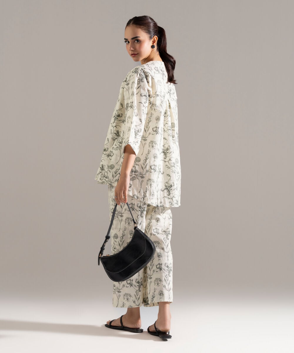 2 Piece - Printed Seersucker Suit PEW2CASTV821