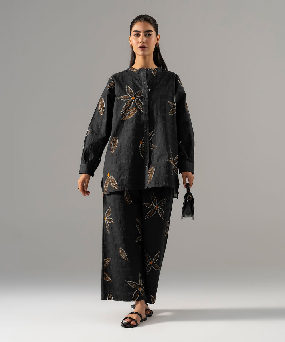 2 Piece - Printed Seersucker Suit PEW2CASTV823