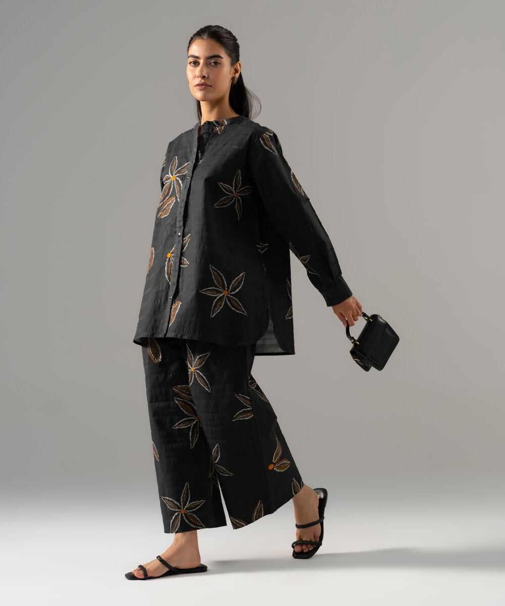 2 Piece - Printed Seersucker Suit PEW2CASTV823