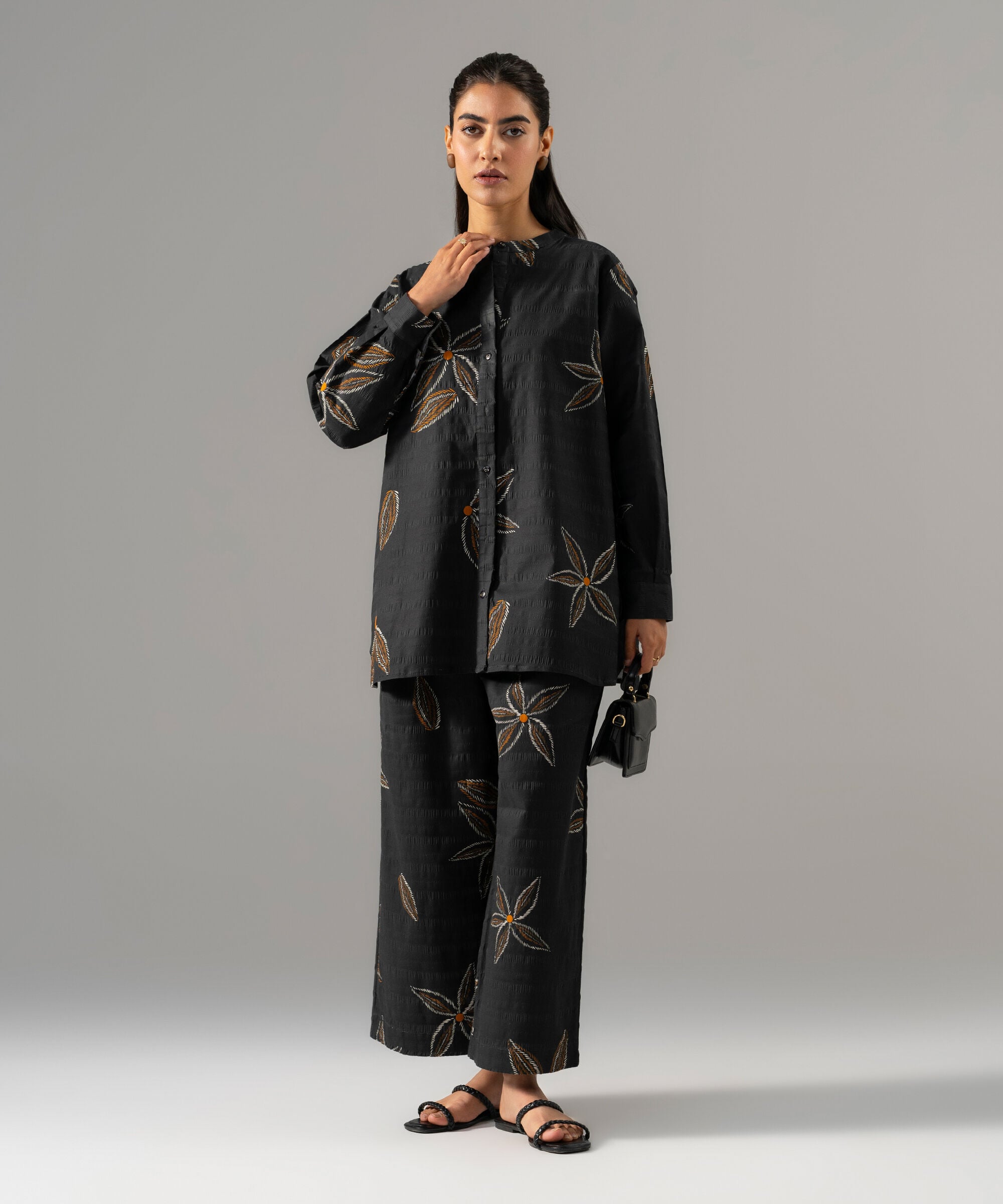 2 Piece - Printed Seersucker Suit PEW2CASTV823