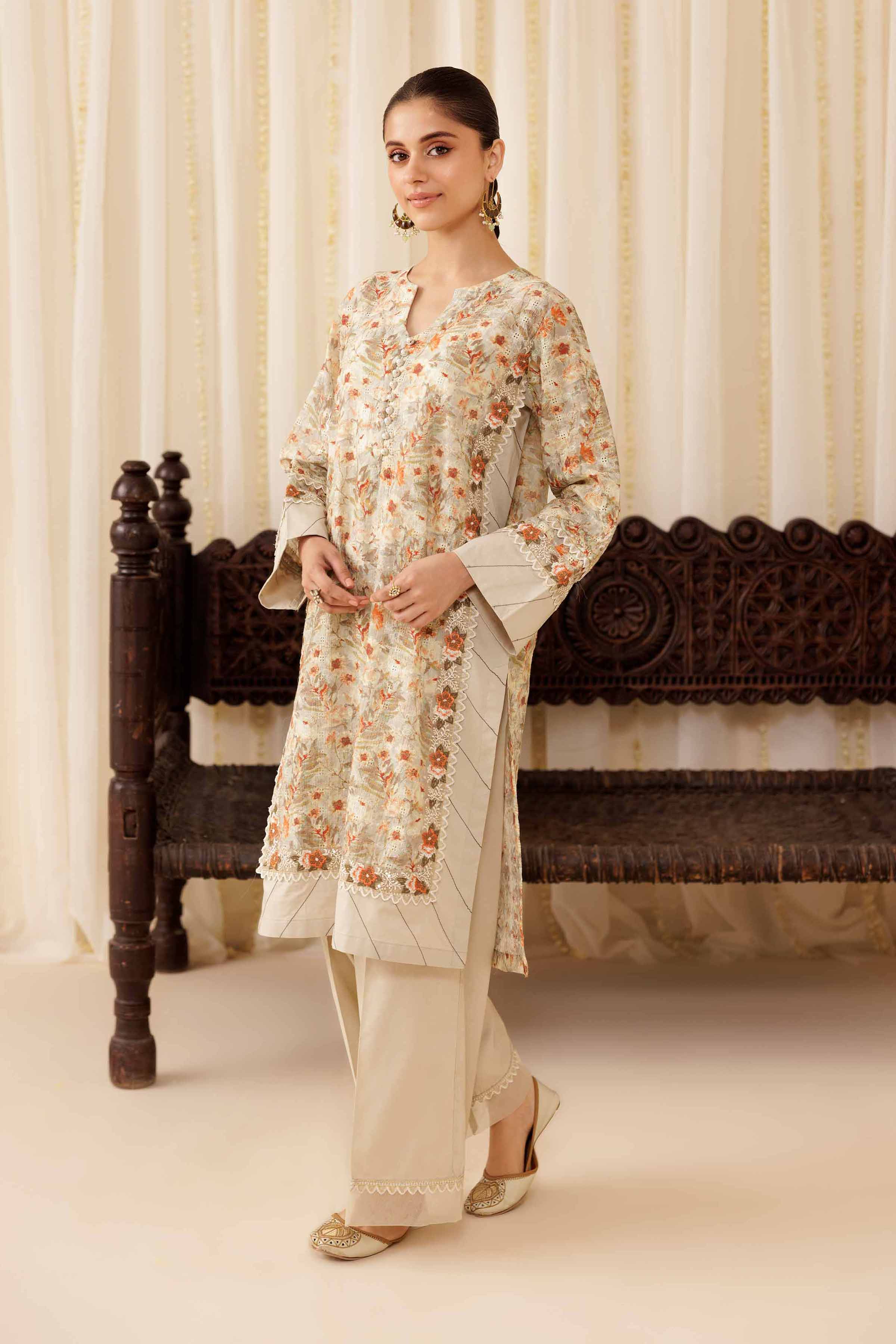2 Piece - Embroidered Suit - PFE25-11