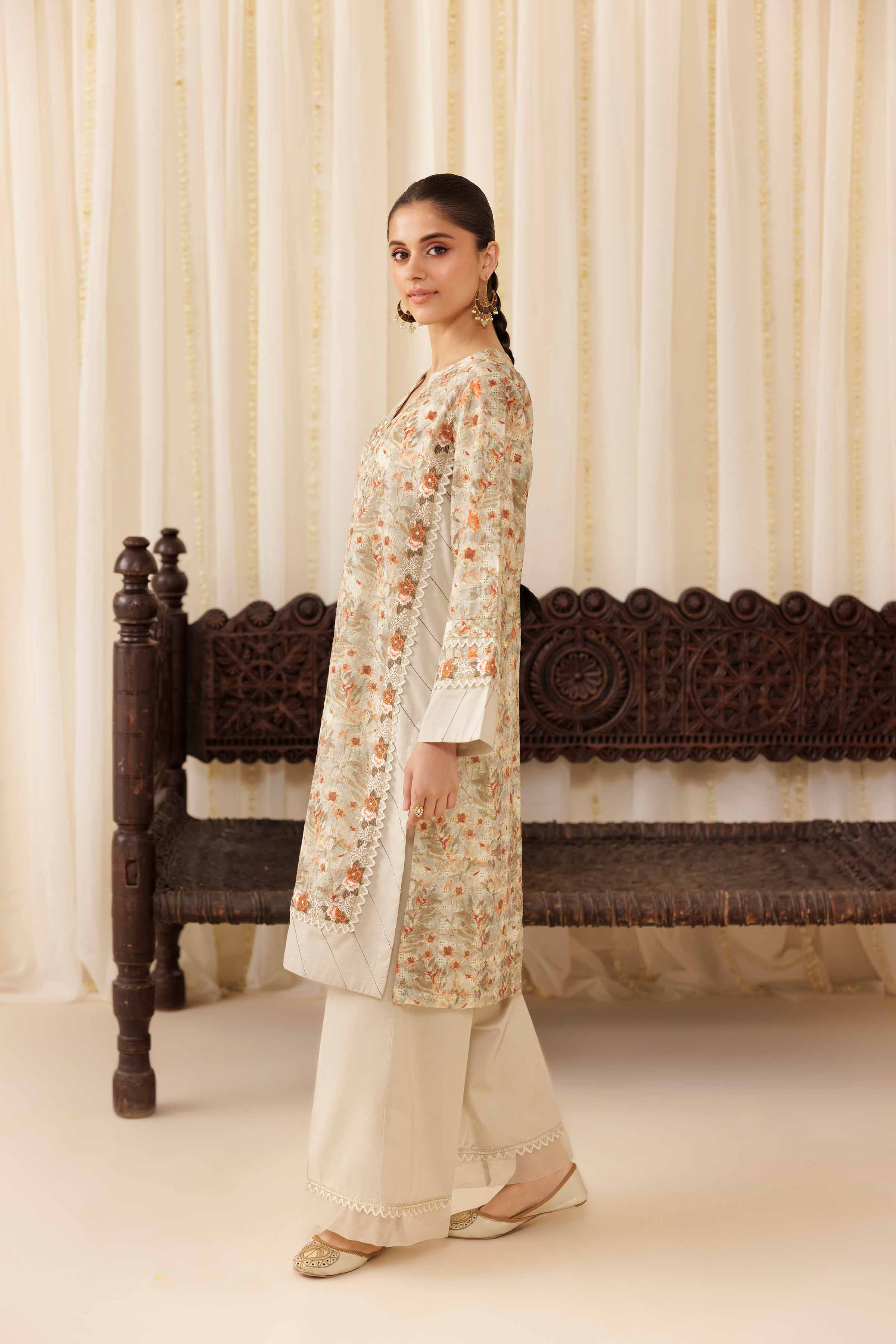 2 Piece - Embroidered Suit - PFE25-11
