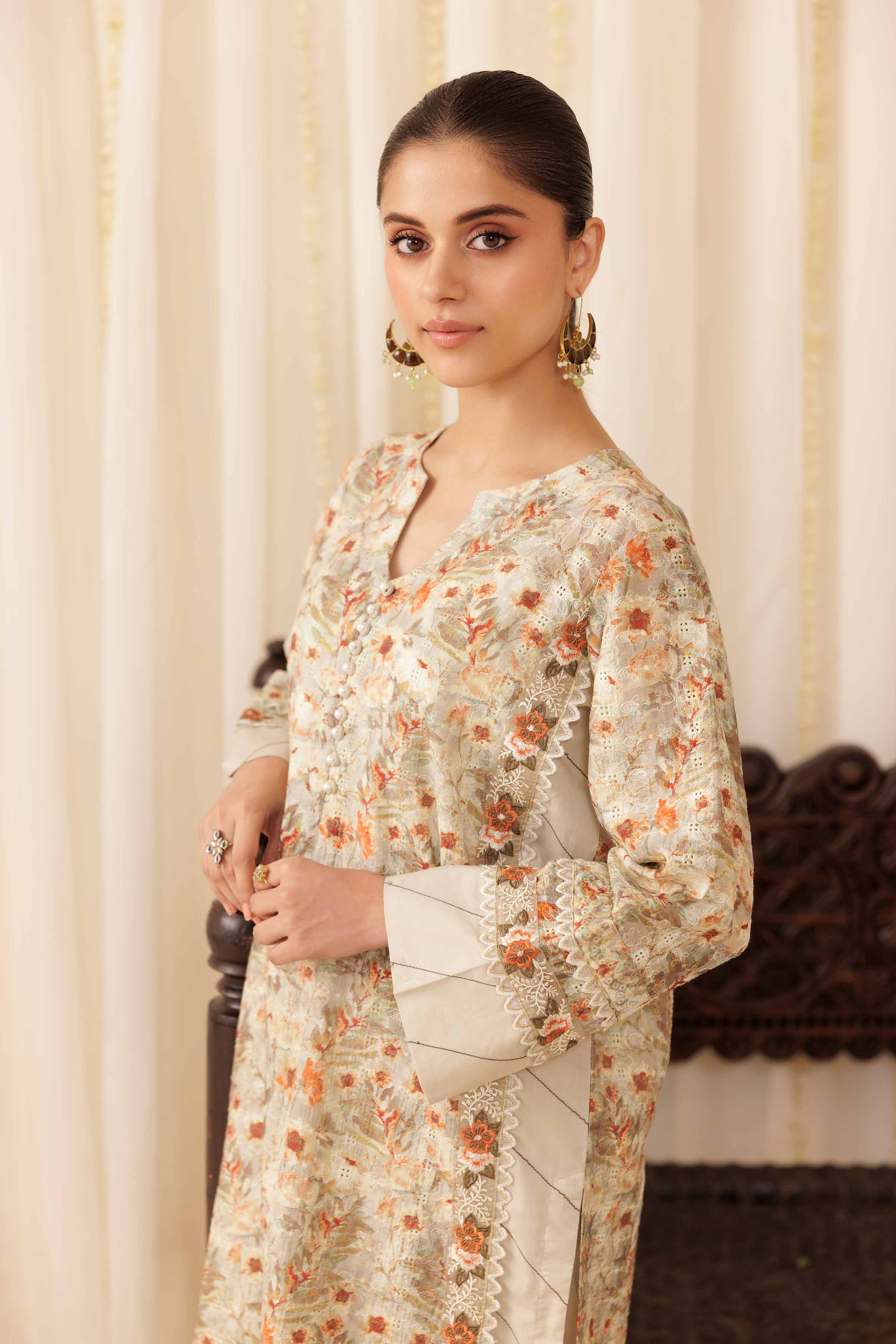 2 Piece - Embroidered Suit - PFE25-11