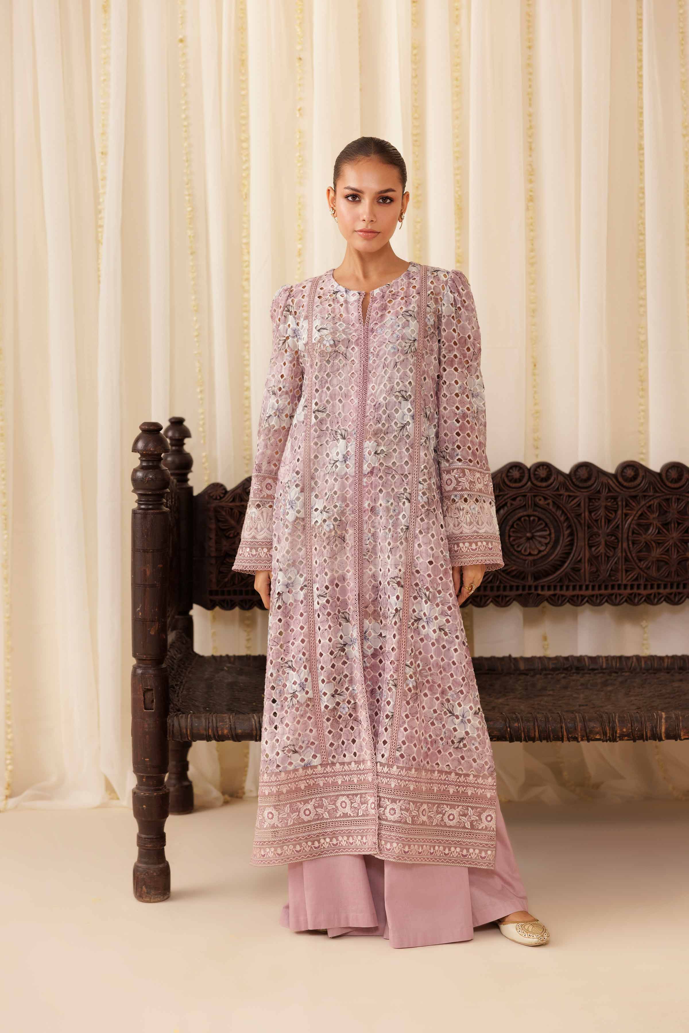 2 Piece - Embroidered Suit - PFE25-32