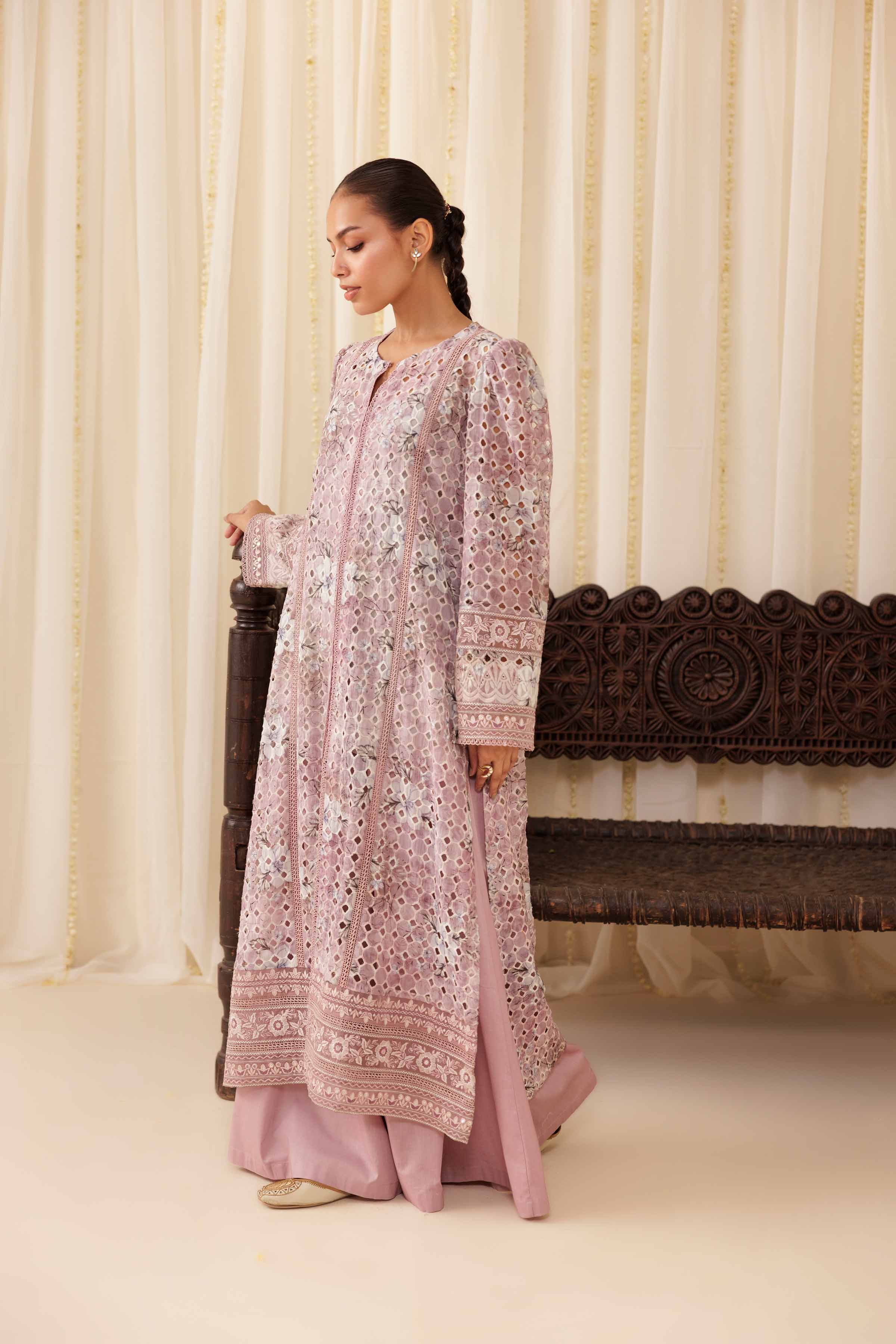 2 Piece - Embroidered Suit - PFE25-32