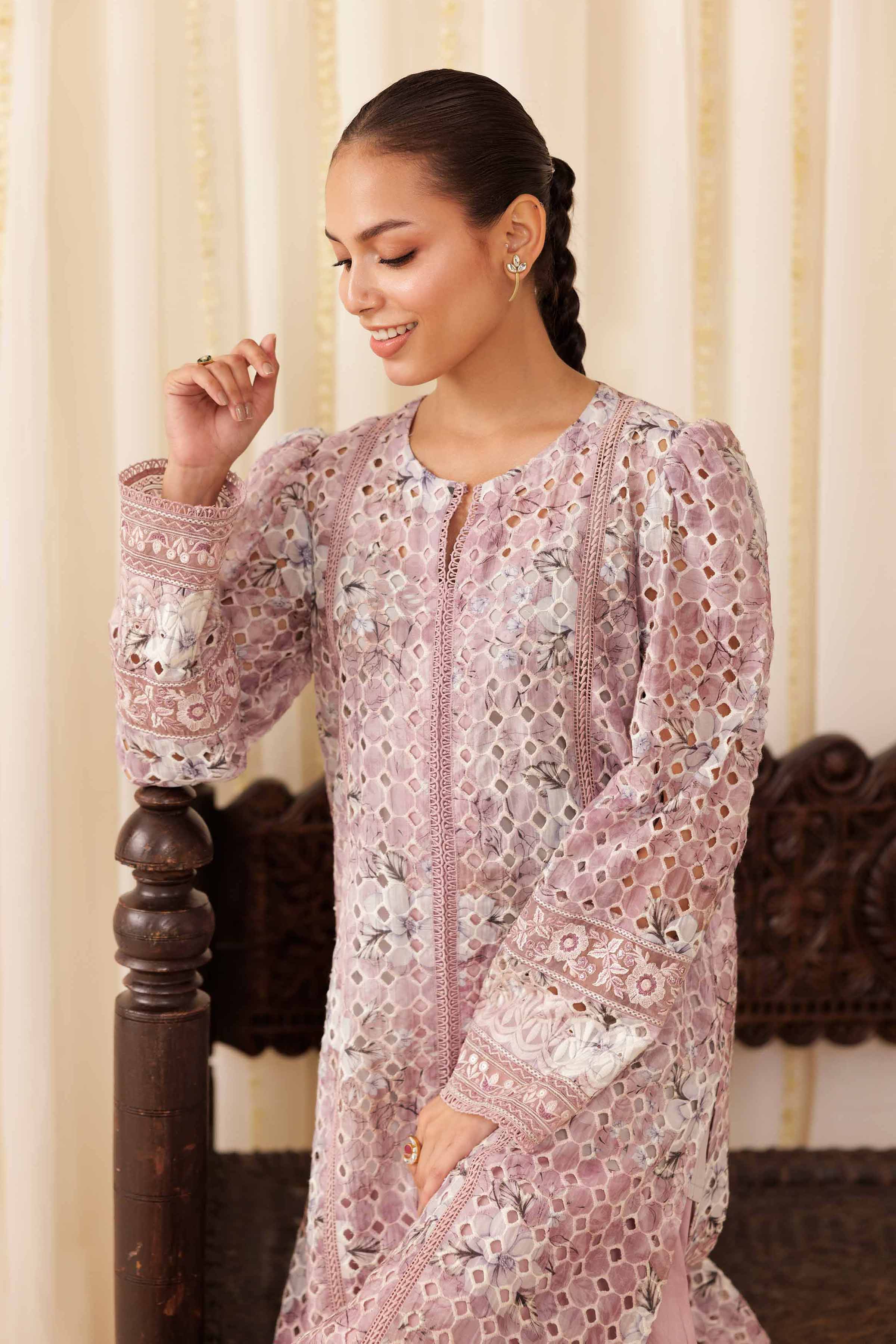2 Piece - Embroidered Suit - PFE25-32