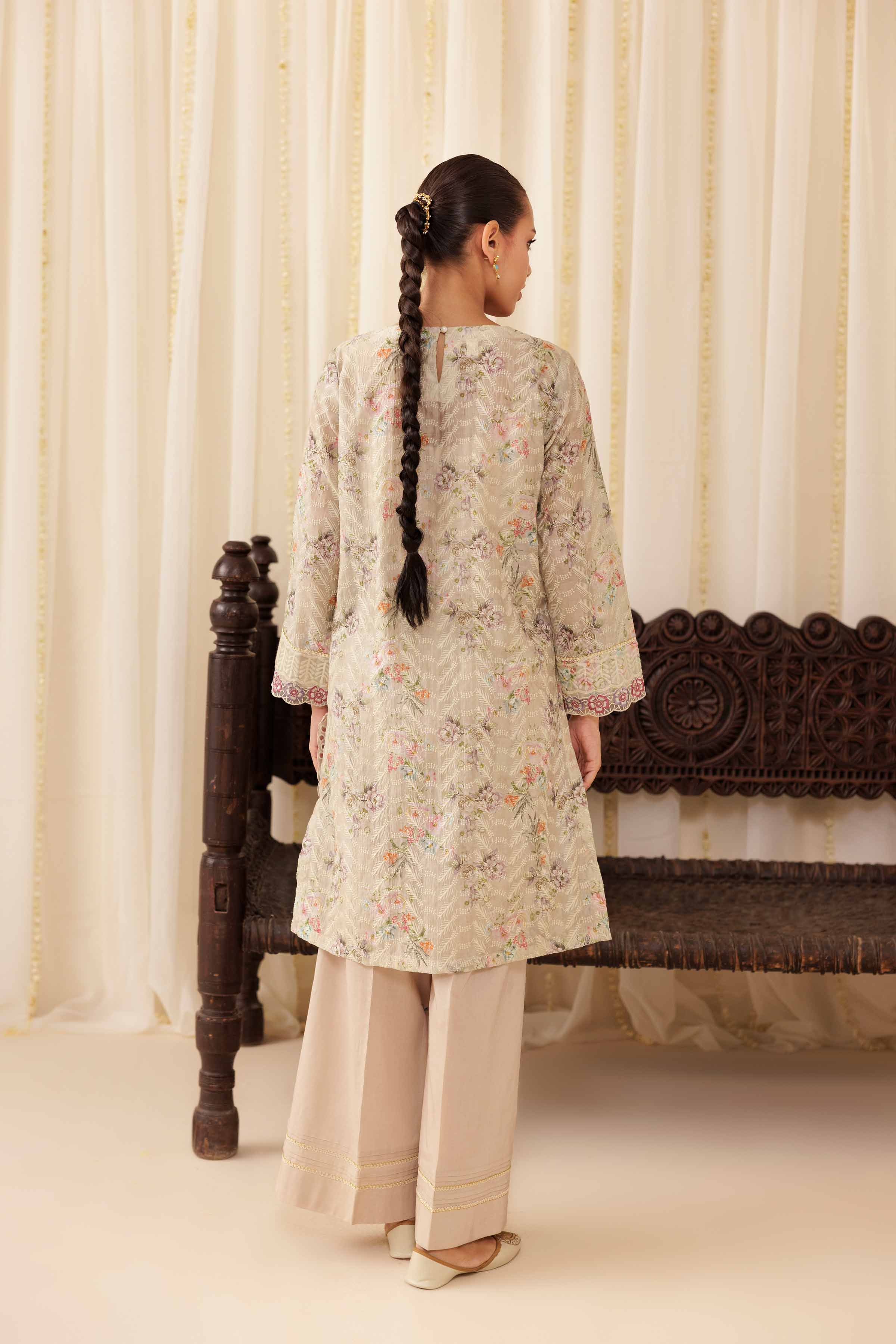 2 Piece - Embroidered Suit - PFE25-35