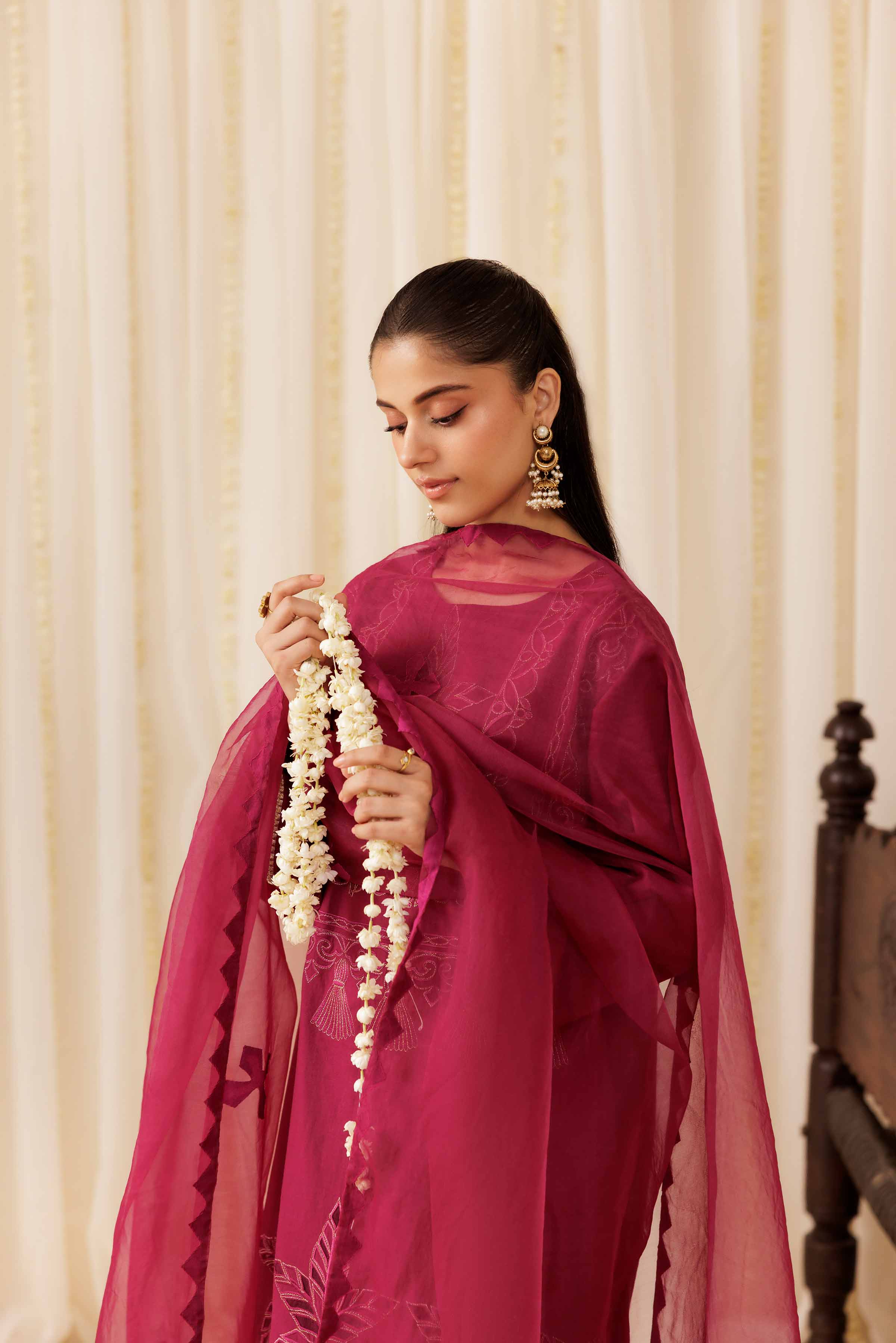 3 Piece - Embroidered Suit - PFE25-41