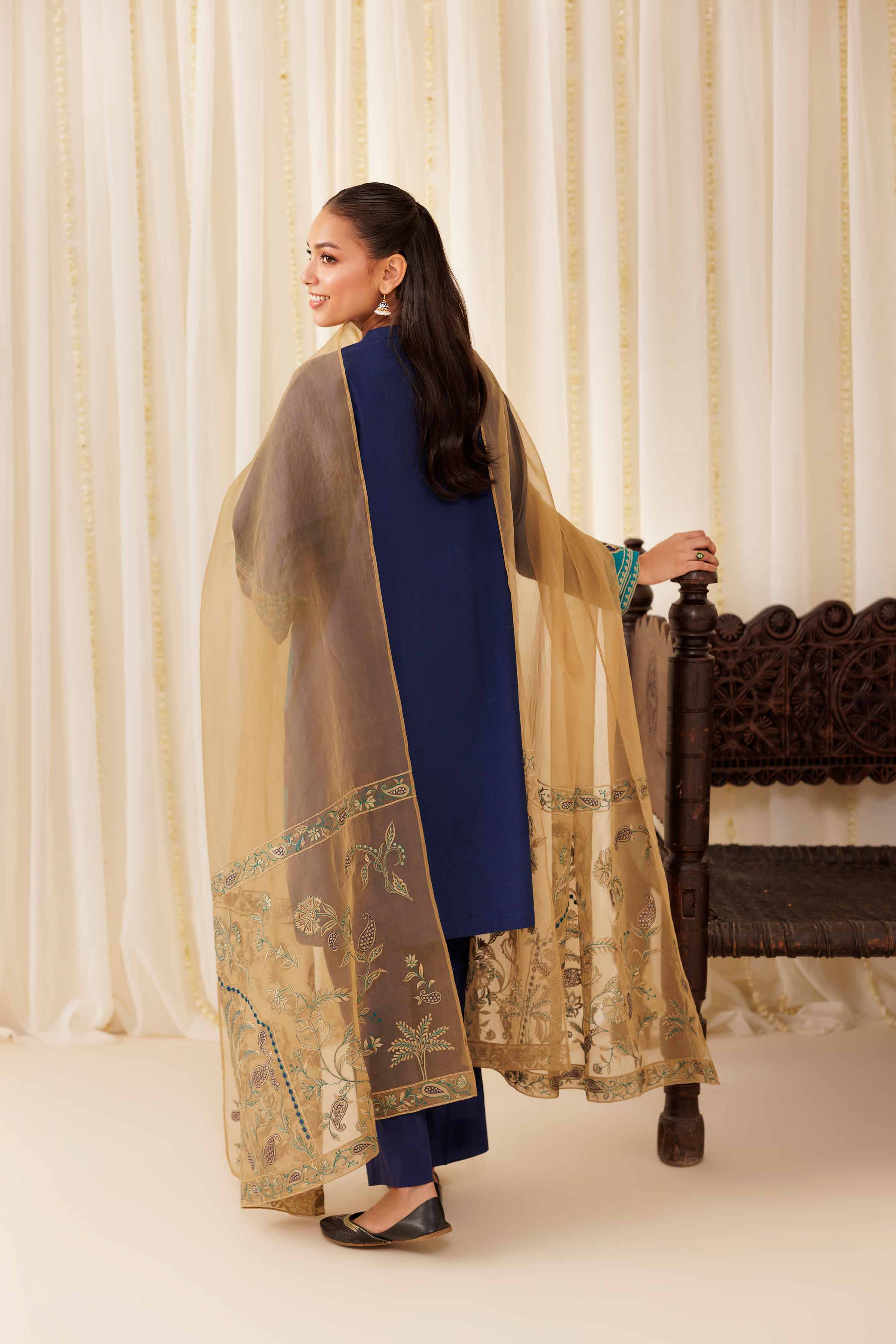 3 Piece - Embroidered Suit - PFE25-42