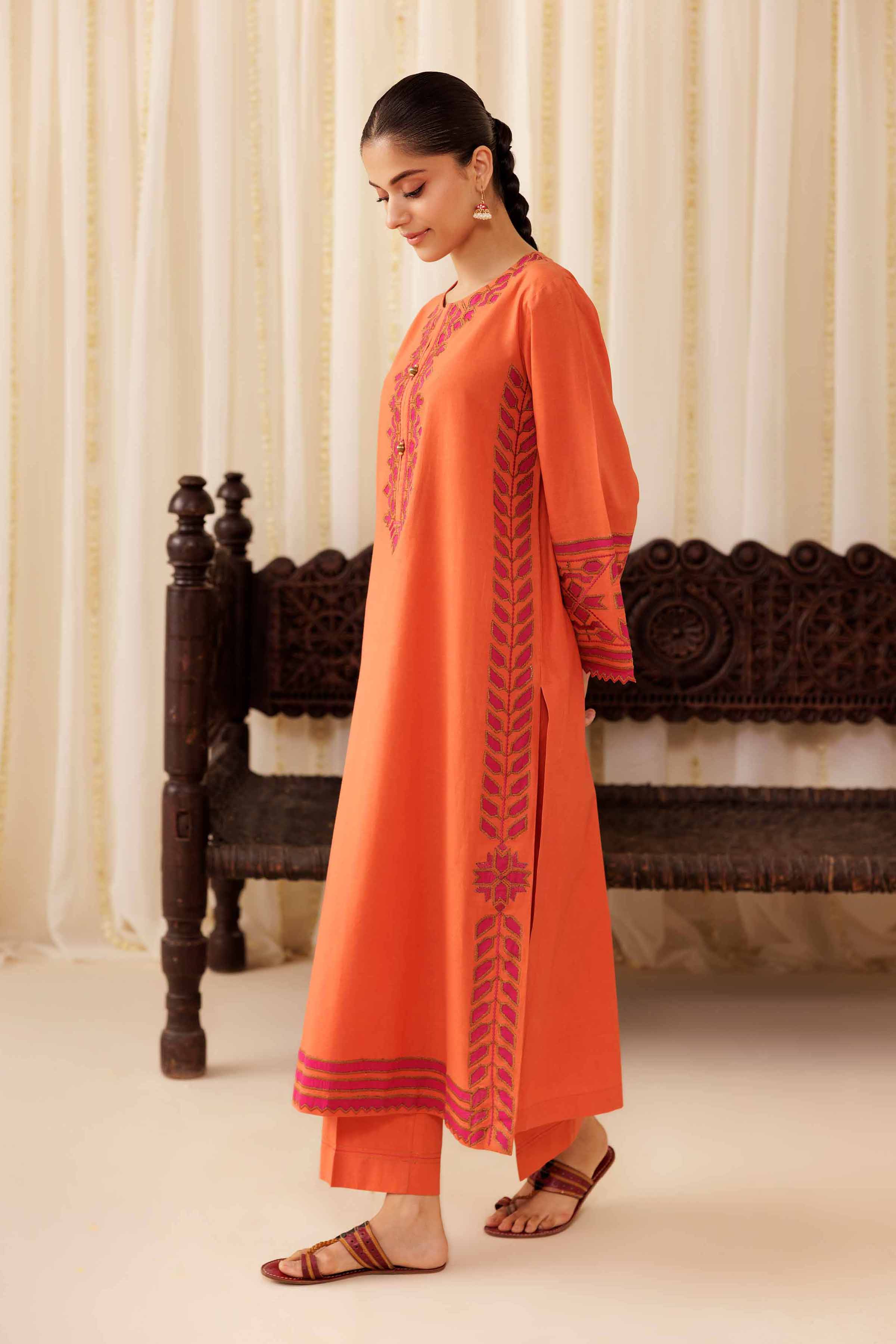 2 Piece - Embroidered Suit - PFE25-43
