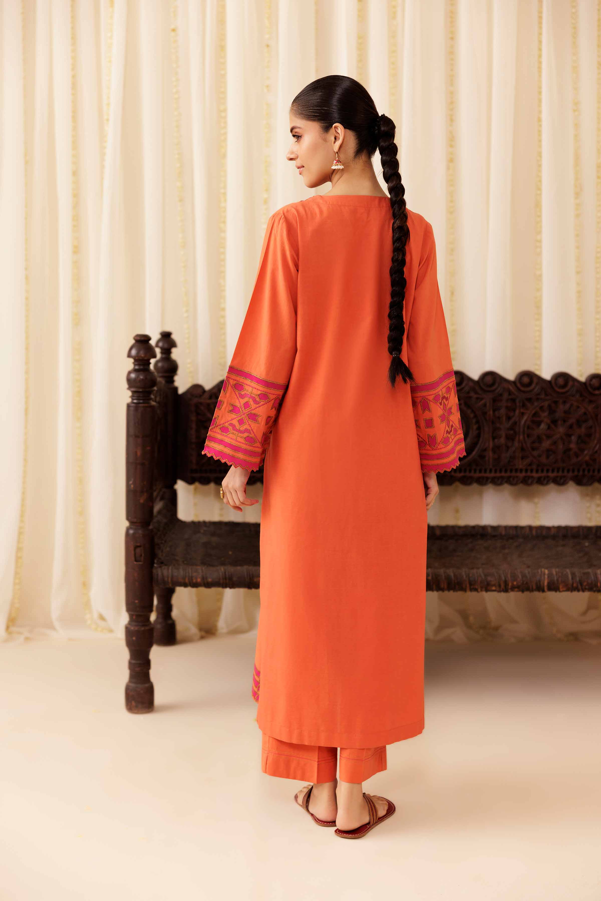 2 Piece - Embroidered Suit - PFE25-43