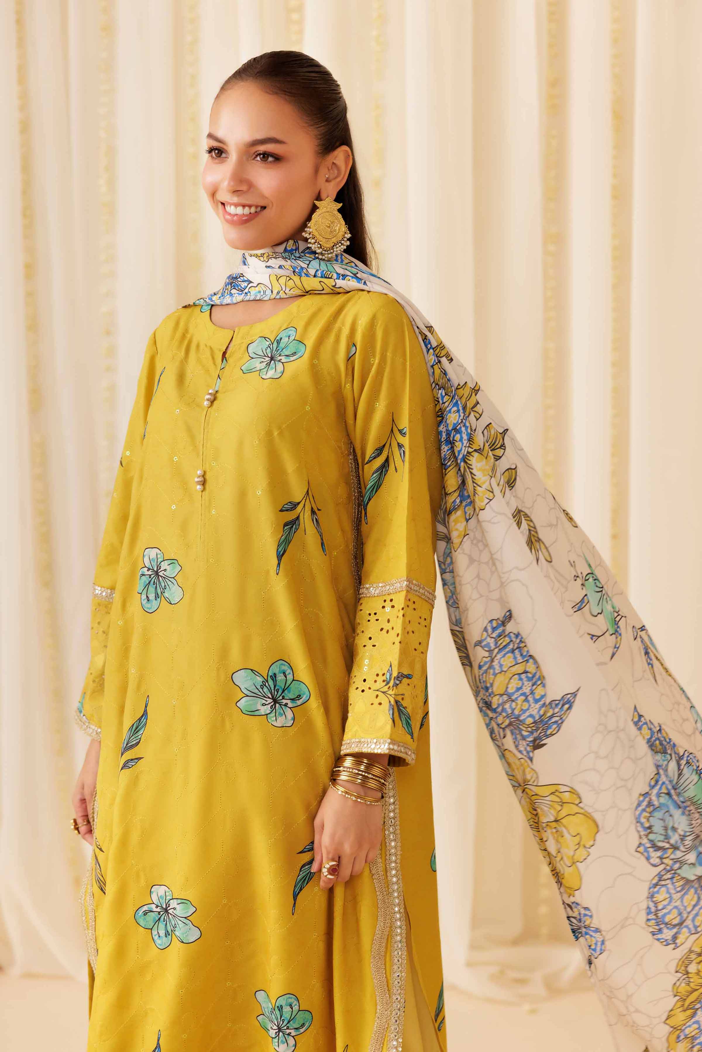 3 Piece - Printed Suit - PFE25-45