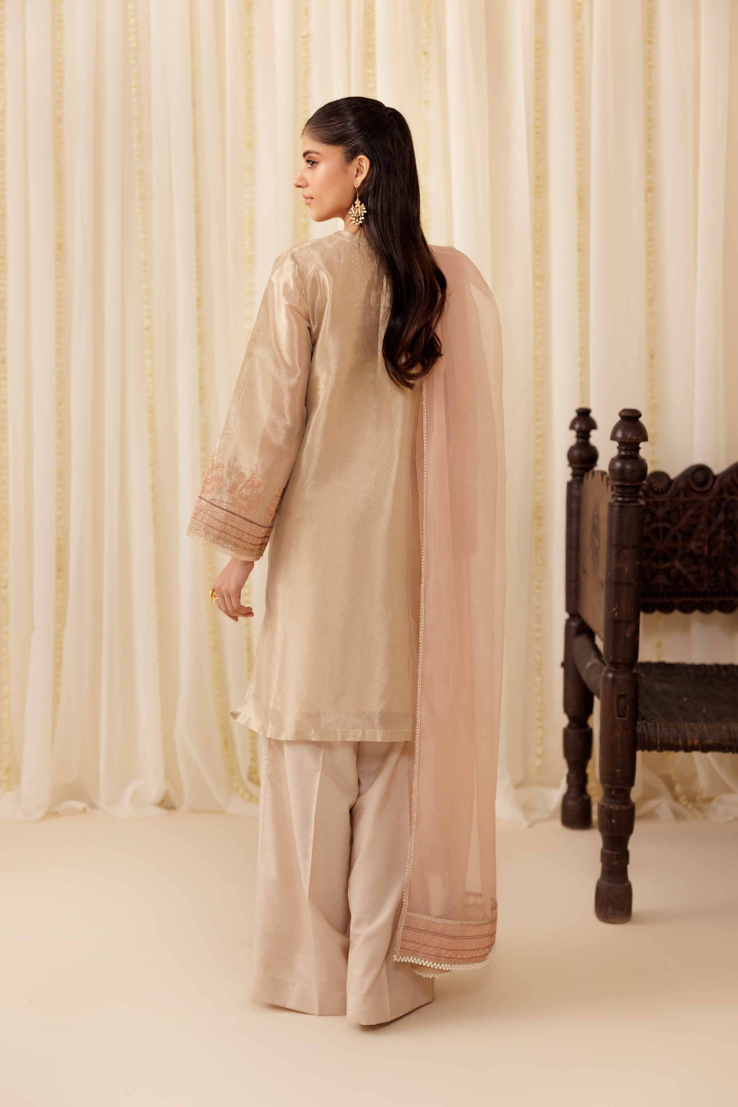 3 Piece - Embroidered Suit - PFE25-55