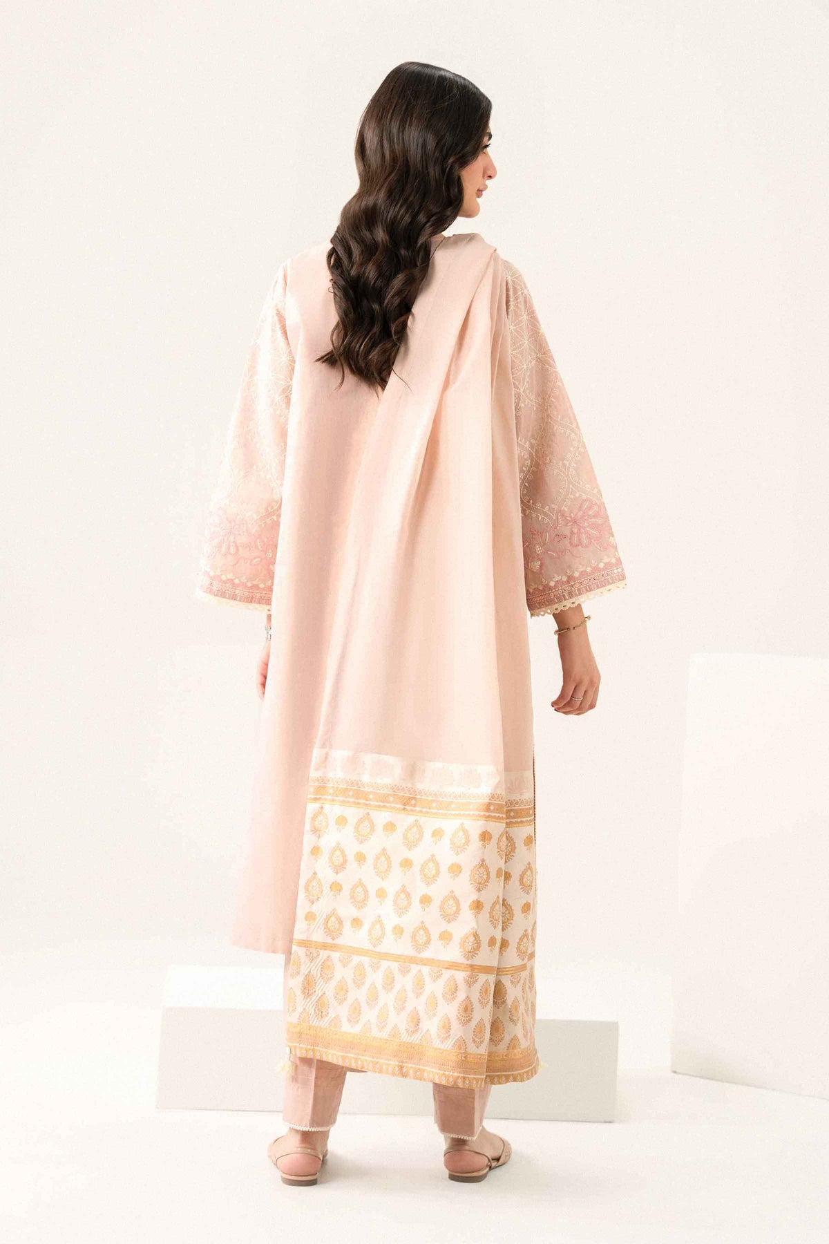 3 Piece - Embroidered Suit - PFE26-41
