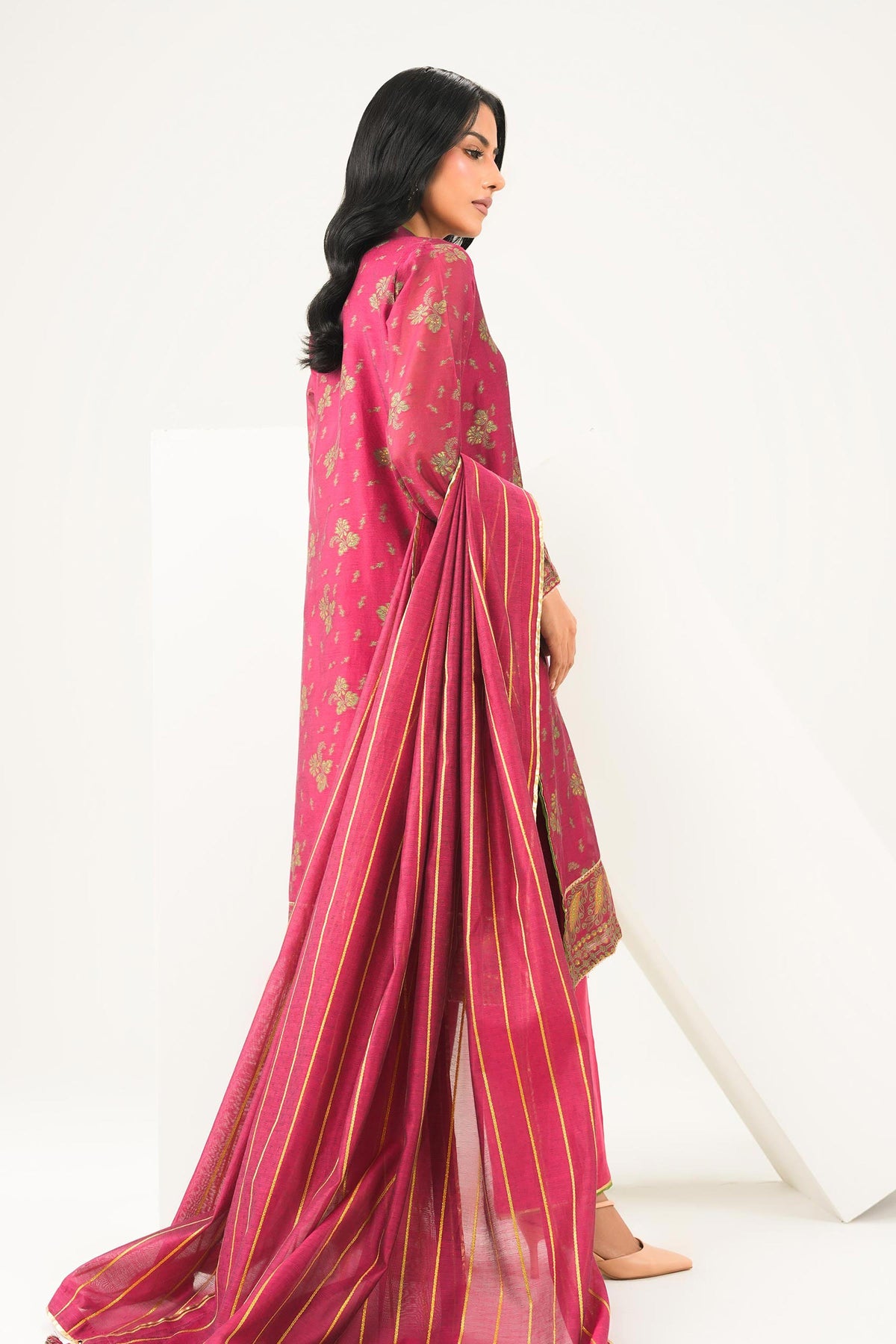 3 Piece - Printed Suit - PFE26-54