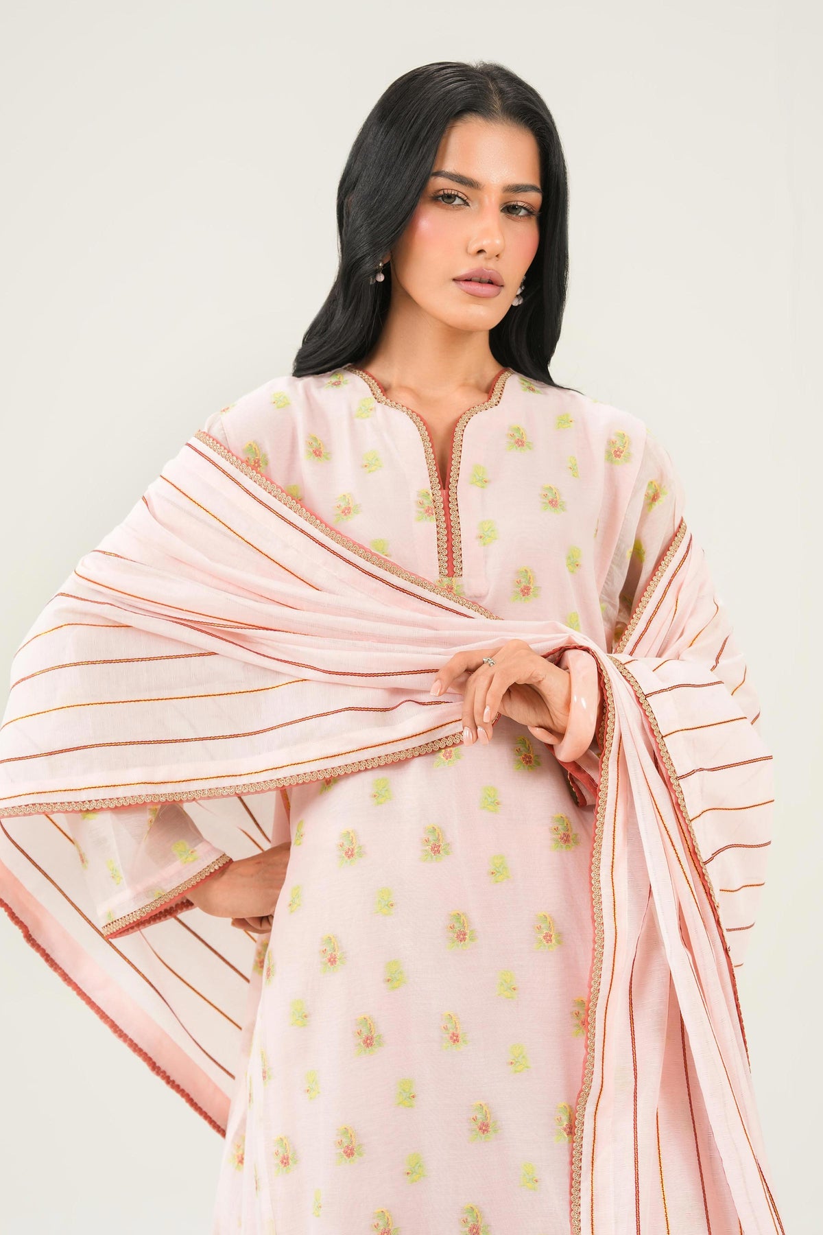 3 Piece - Printed Suit - PFE26-56