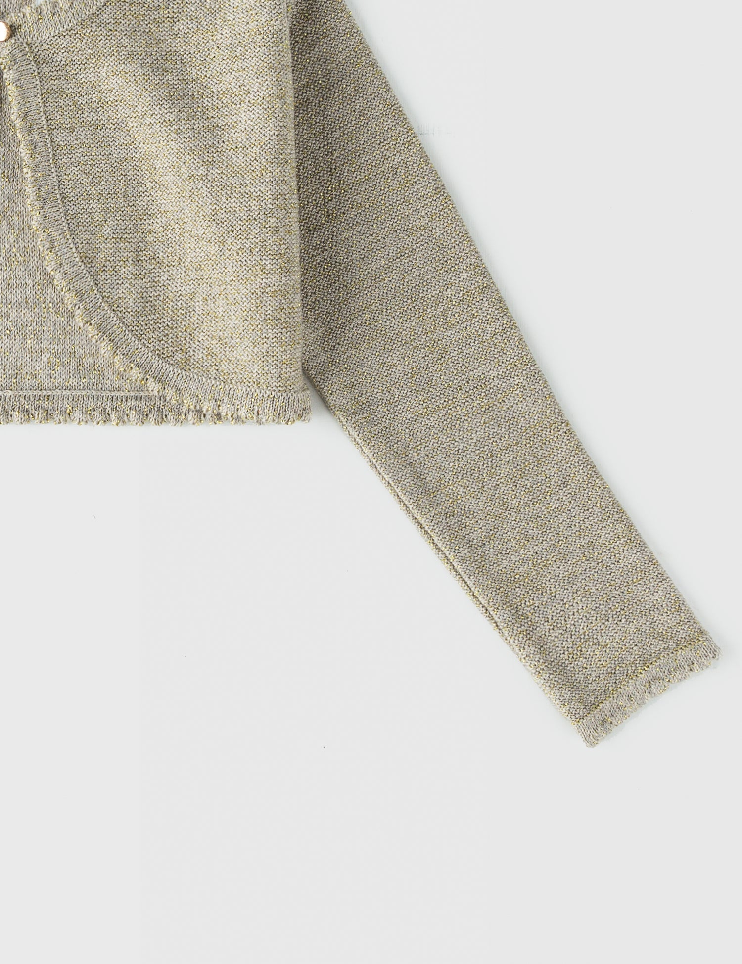 Grey Shimmery Shrug