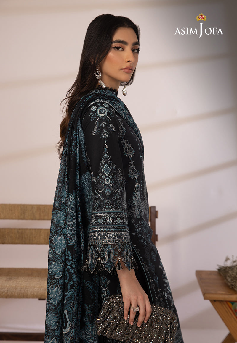 AJBPD-19 EMBROIDERED CAMBRIC 2 PCS