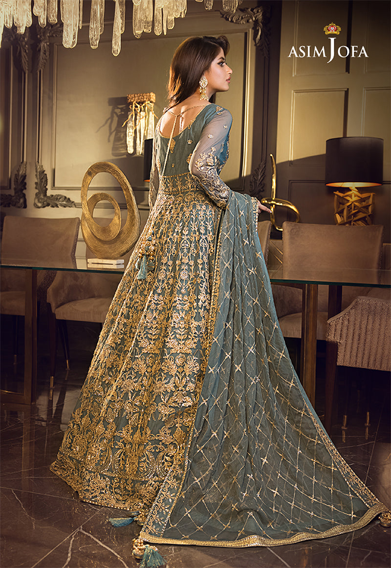 AJSE-05 EMBROIDERED NET 3 PCS