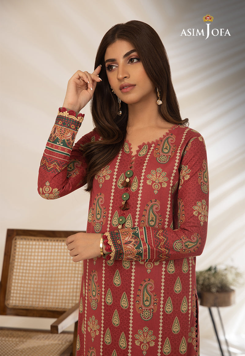 AJULN-20 Embroidered Net Unstitched 3 Pcs
