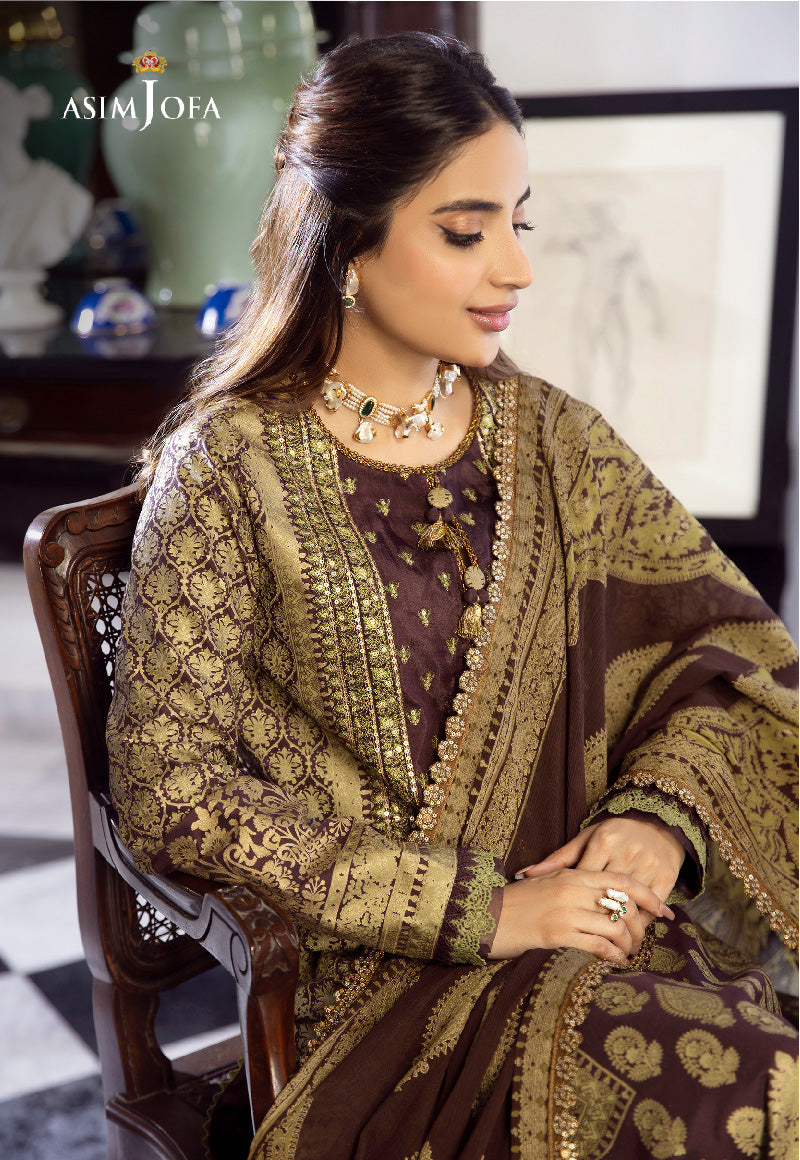 AJAI-04 EMBROIDERED COTTON SILK 3 PCS