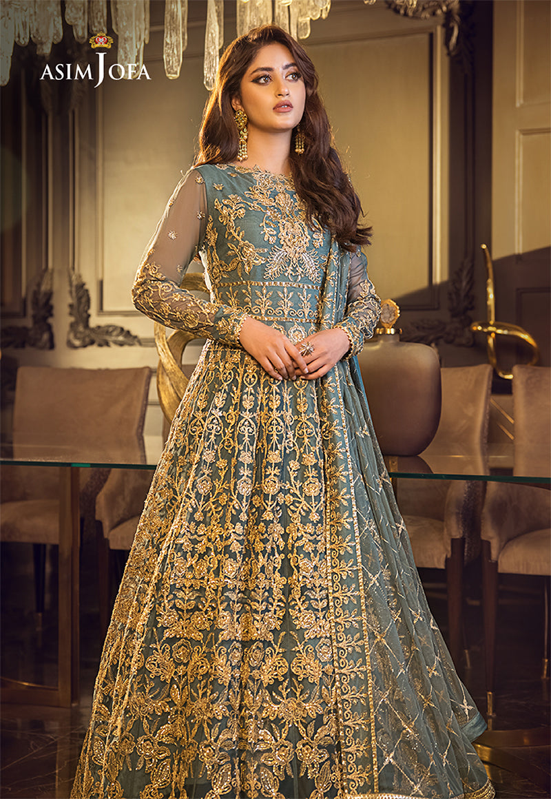 AJSE-05 EMBROIDERED NET 3 PCS