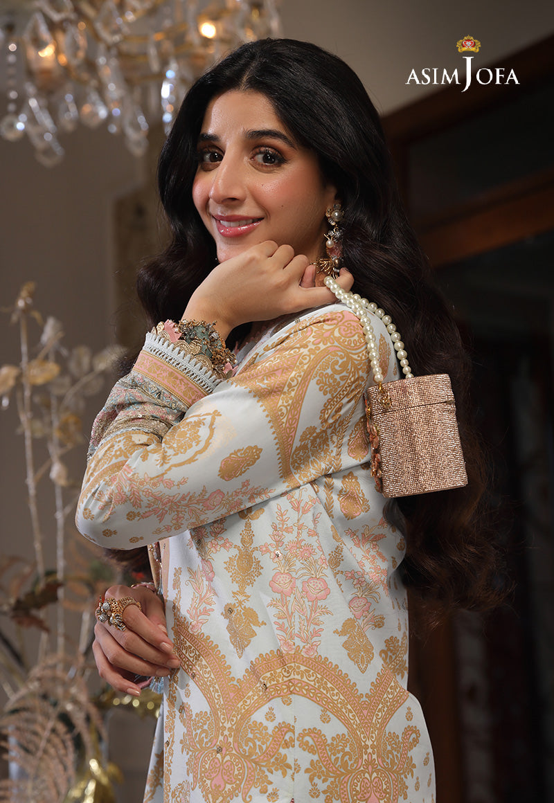 Ajai-07 Embroidered Cambric 2 Pcs