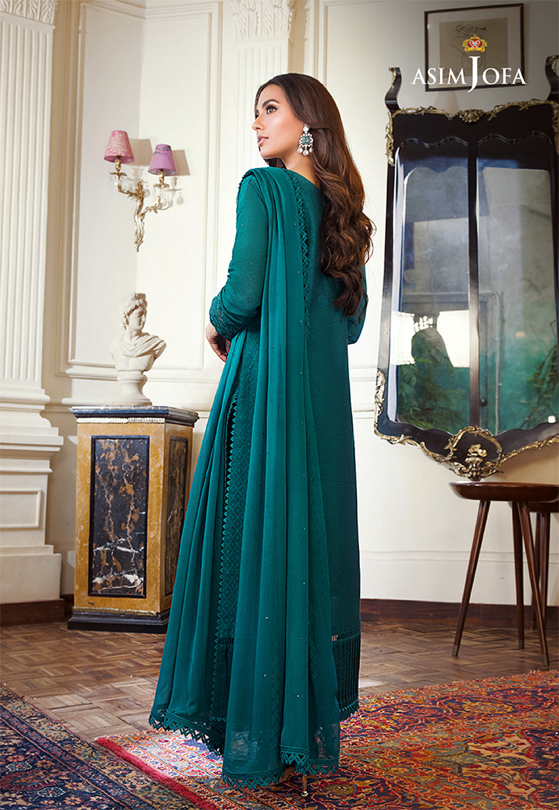 AJIM-15 EMBROIDERED SELF-JACQUARD 3 PCS
