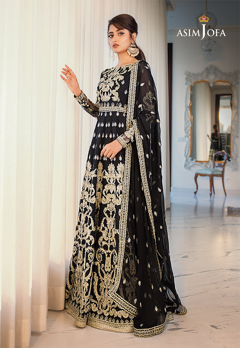 AJSE-03 EMBROIDERED NET 3 PCS