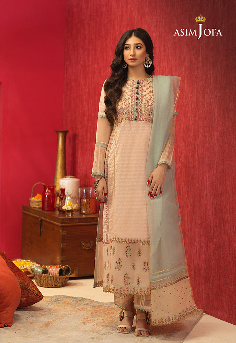 AJFC-31 EMBROIDERED COTTON JACQUARD 3 PCS