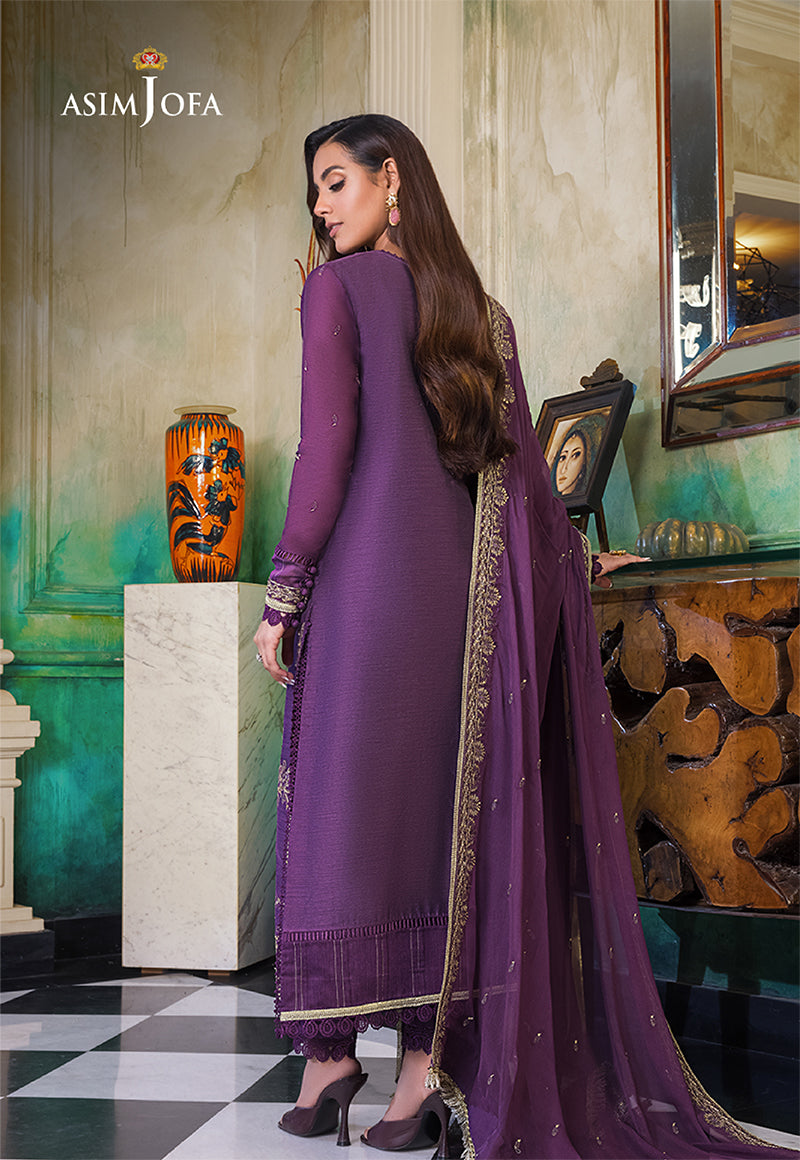 AJIM-05 EMBROIDERED PAPER COTTON 3 PCS