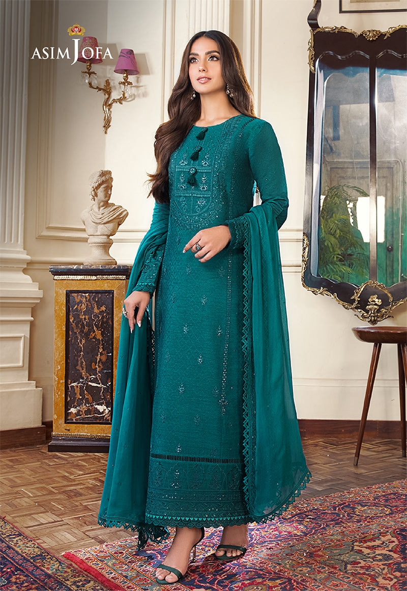 AJIM-15 EMBROIDERED SELF-JACQUARD 3 PCS
