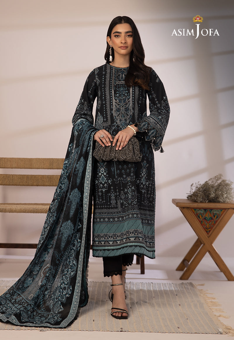 AJBPD-19 EMBROIDERED CAMBRIC 2 PCS