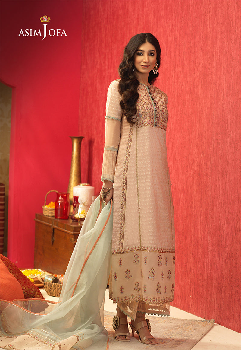 AJFC-31 EMBROIDERED COTTON JACQUARD 3 PCS