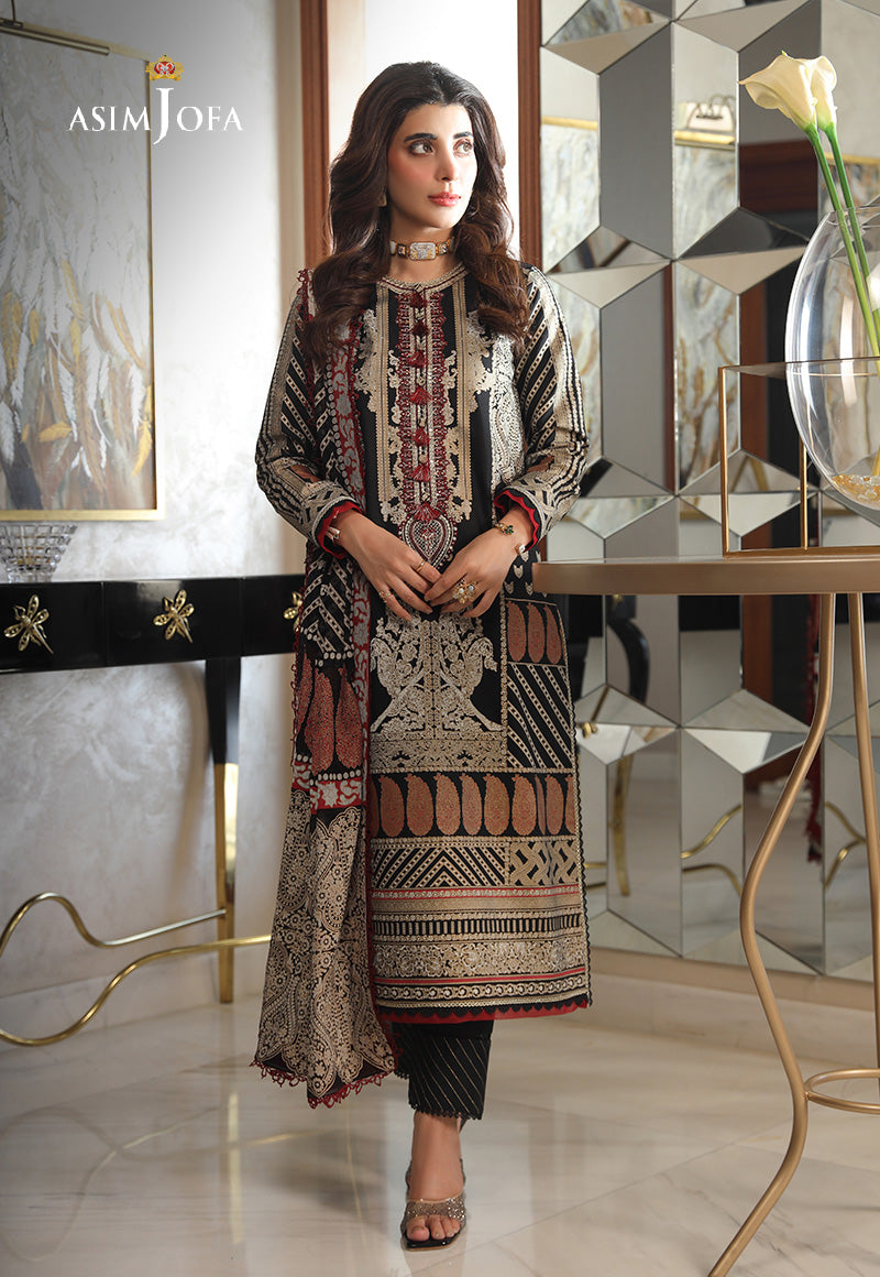 AJAI-03 EMBROIDERED COTTON SILK 3 PCS
