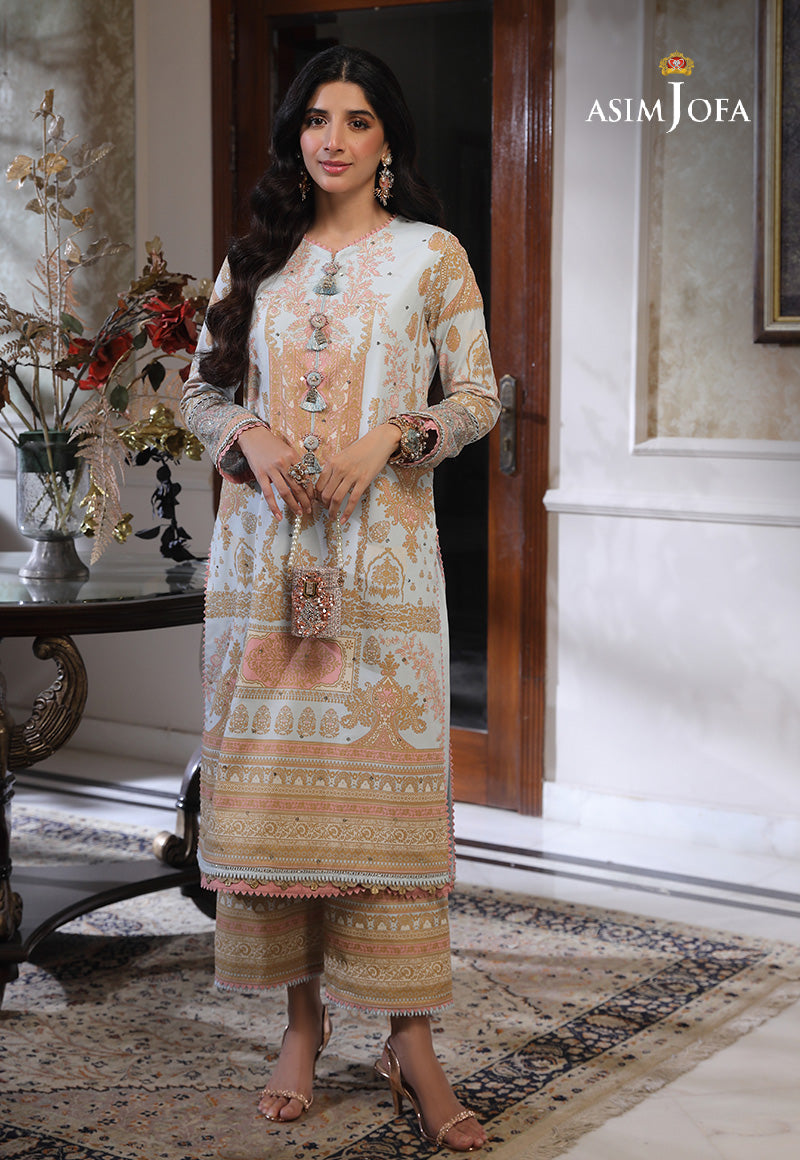 Ajai-07 Embroidered Cambric 2 Pcs