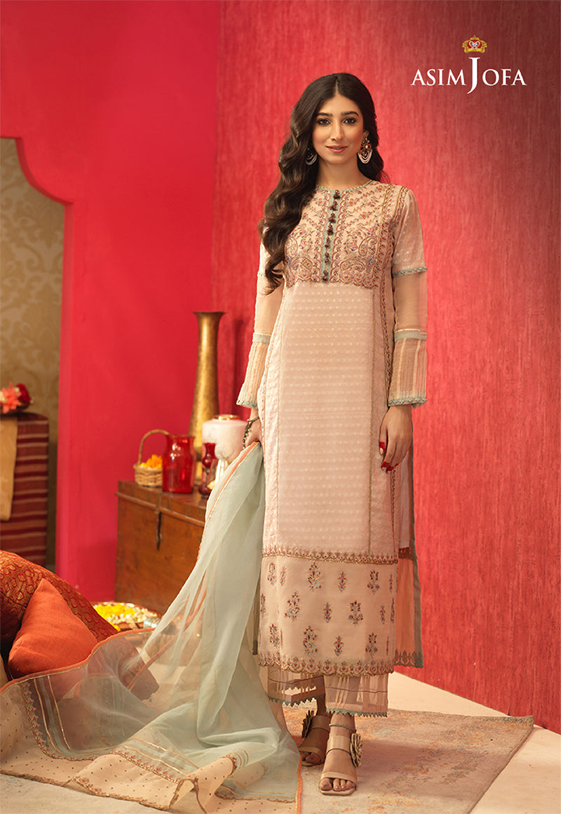 AJFC-31 EMBROIDERED COTTON JACQUARD 3 PCS