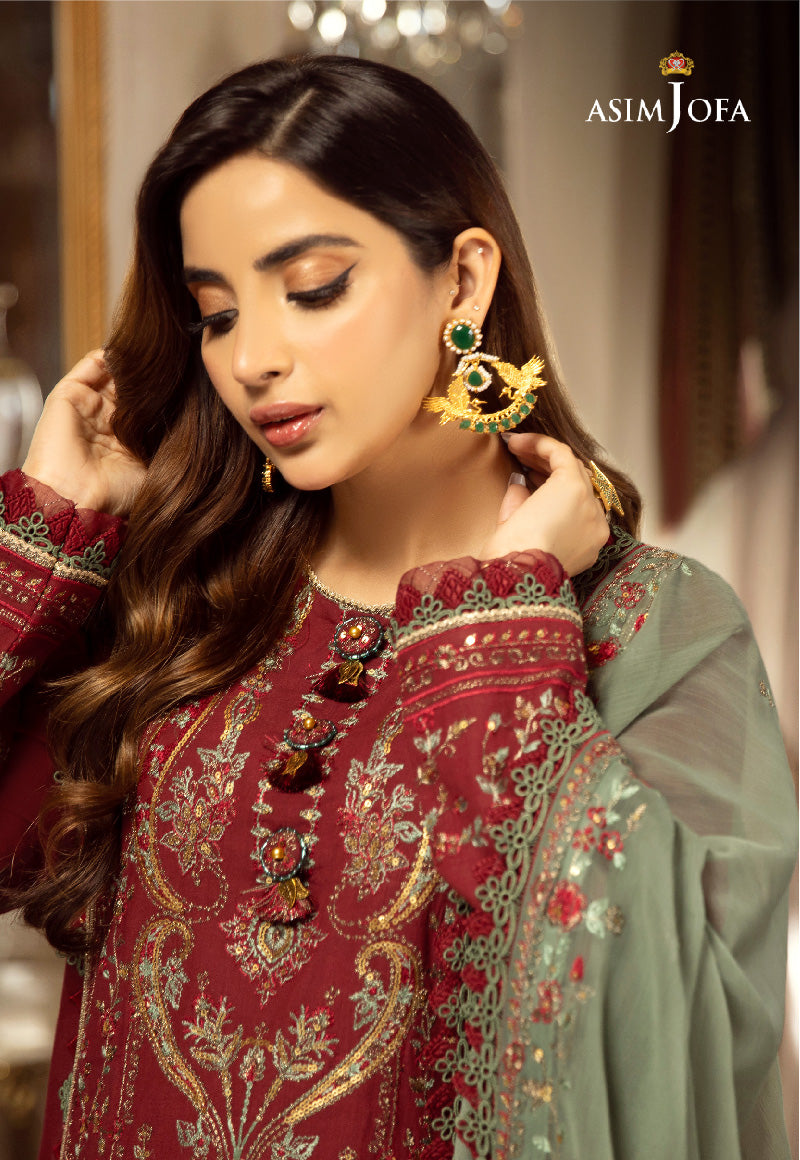 AJAI-06 EMBROIDERED CAMBRIC 2 PCS
