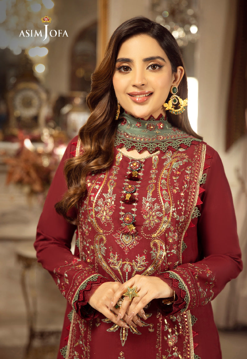 AJAI-06 EMBROIDERED CAMBRIC 2 PCS