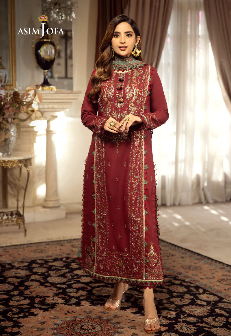 AJAI-06 EMBROIDERED CAMBRIC 2 PCS