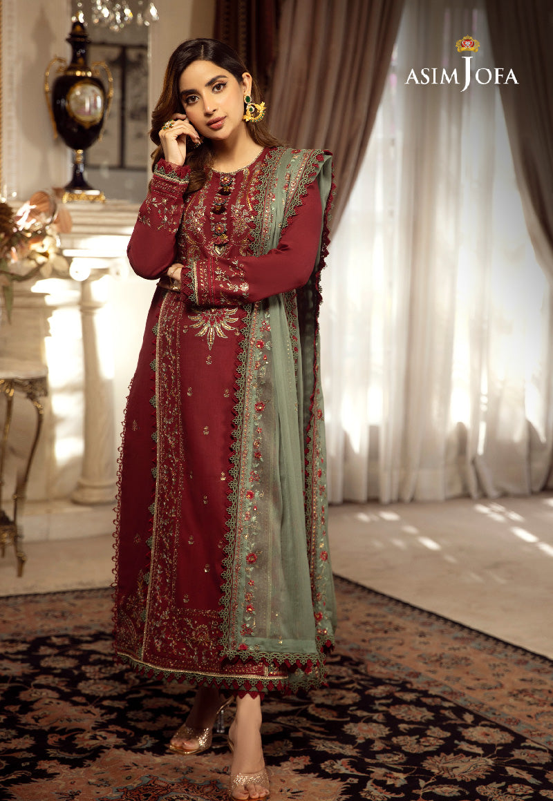 AJAI-06 EMBROIDERED CAMBRIC 2 PCS