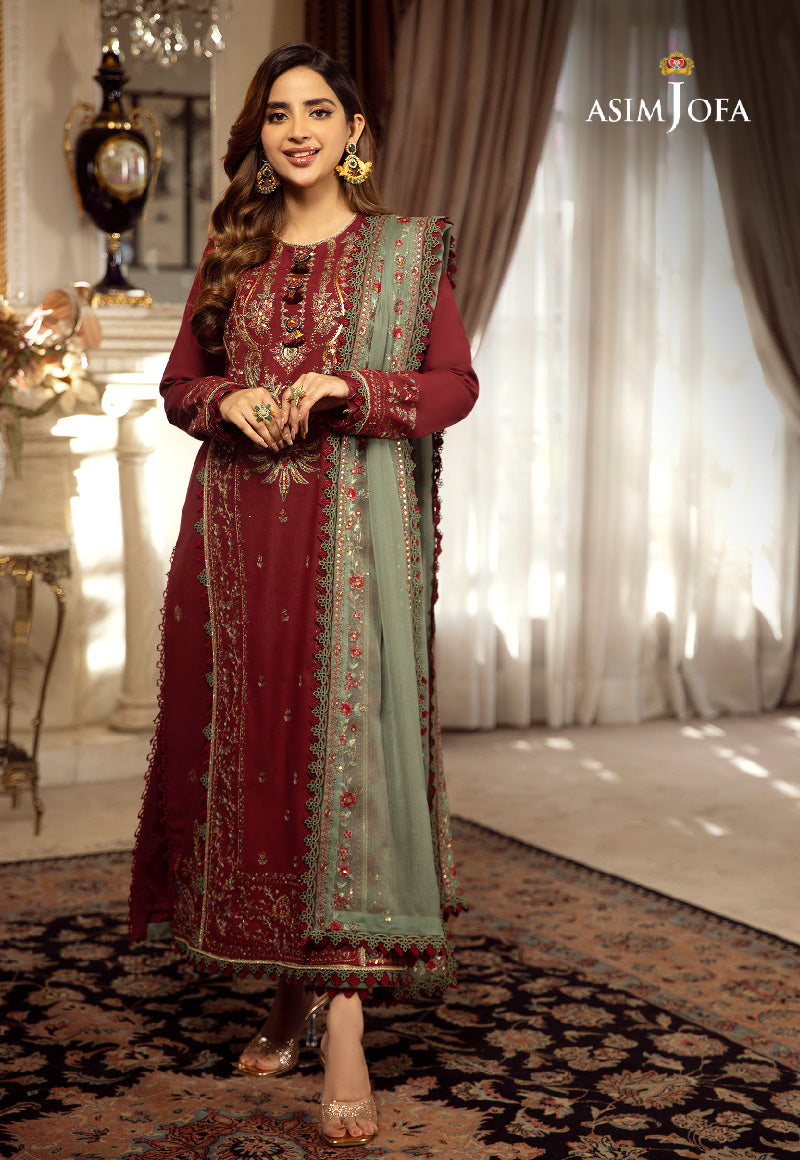 AJAI-06 EMBROIDERED CAMBRIC 2 PCS