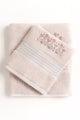 Pink Dust Embroidered Towel
